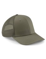 Beechfield Urbanwear Trucker Cap mit Netz-Einsätzen – Olive Green