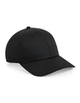 Beechfield Snapback 6 panneaux en Polyester-Coton, Light Grey One Size, CB648 – Black
