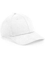 Beechfield 6-Panel Snapback aus Polyester-Baumwolle – White