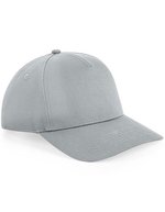 Beechfield Urbanwear 5 Panel Snapback Cap – Light Grey