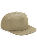 Beechfield Bio-Baumwoll 5-Panel Cap mit Stegschnalle, Sand One Size, CB64N – Desert Sable