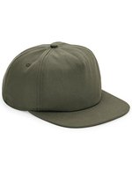 Beechfield Bio-Baumwoll 5-Panel Cap mit Stegschnalle, Sand One Size, CB64N – Vert olive