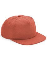 Beechfield Bio-Baumwoll 5-Panel Cap mit Stegschnalle, Sand One Size, CB64N – Terre cuite