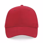 Beechfield Casquette 6 panneaux en Coton lourd avec visière, Classic Red One Size, CB65 – image 3