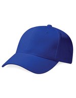Beechfield Schwere Baumwoll-6-Panel-Cap mit Schild, Bright Royal One Size, CB65 – Bright Royal