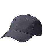 Beechfield Schwere Baumwoll-6-Panel-Cap mit Schild, Bright Royal One Size, CB65 – Graphite Grey