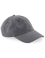 Beechfield Bio-Baumwoll 6-Panel Kappe mit Stegschnalle, Black One Size, CB652N – Graphite Grey