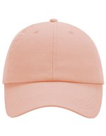 Beechfield Low Profile 6-Panel Cap Beige, Beige One Size, CB653 – Peach