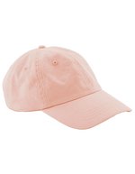 Junior Low Profile 6 Panel Dad Cap – Peach