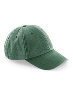 Beechfield Vintage Cap aus gebürsteter Baumwolle, Vintage Black One Size, CB655 – Vintage Vert bouteille