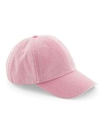 Beechfield Vintage Cap aus gebürsteter Baumwolle, Vintage Black One Size, CB655 – Vintage Dusky Rose