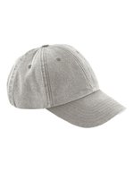 Beechfield Vintage Cap aus gebürsteter Baumwolle, Vintage Black One Size, CB655 – Vintage Gris