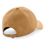 Beechfield Faux-Suede 6 Panel Cap mit Schiebeschnalle, Black One Size, CB656 – Bild 4