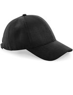 Beechfield Faux-Suede 6 Panel Cap mit Schiebeschnalle, Black One Size, CB656 – Bild 2