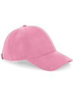 Beechfield Faux-Suede 6 Panel Cap mit Schiebeschnalle, Black One Size, CB656 – Rose poussiereux