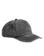Beechfield Entspanntes 5-Panel Vintage Cap Baumwolle, Vintage Black One Size, CB657 – Bild 2