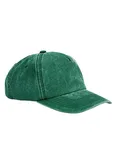 Beechfield Relaxed 5-Panel Vintage Cap Cotton, Vintage Bottle Green One Size, CB657 – image 1