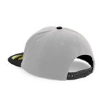 Beechfield Flache Schirm Snapback Cap aus Polyester, White/Black One Size, CB660 – Bild 4