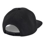 Beechfield Original Flat Peak Snapback Cap, Black/Black One Size, CB661 – Bild 3