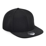 Beechfield Original Flat Peak Snapback Cap, Black/Black One Size, CB661 – Bild 4