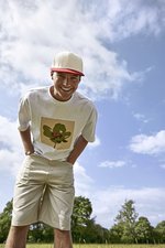 Contrast Flat Peak 6 Panel Cap – Bild 1