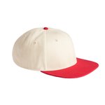 Contrast Flat Peak 6 Panel Cap – Bild 5