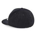 Beechfield Pro-Stretch Flat Peak Cap Schwarz, Black One Size, CB665 – Bild 4