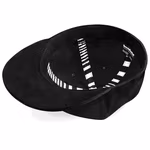 Beechfield Casquette Pro-Stretch à visière plate Noir, Black One Size, CB665 – image 5