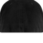 Beechfield Pro-Stretch Flat Peak Cap Schwarz, Black One Size, CB665 – Bild 6