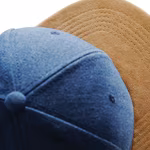 Beechfield Suede Peak Snapback Cap mit Größenversteller, Denim Blue One Size, CB668 – Bild 6
