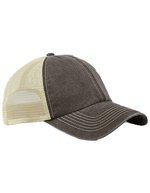 6 Panel Vintage Trucker – Vintage Marron/Pierre