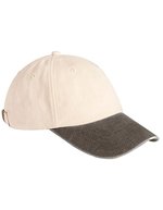 Contrast Peak Low Profile Vintage Cap – Natural/Vintage Brown