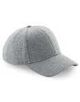 Beechfield Heather Graphite Jersey Baseball Cap, Heather Graphite One Size, CB677 – Heather Grey
