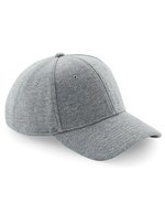 Beechfield Heather Graphite Jersey Baseball Cap, Black One Size, CB677 – Chine Gris