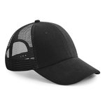 Beechfield Jersey Trucker Cap mit Mesh-Einsätzen, Black One Size, CB678 – Bild 1