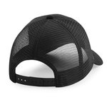 Beechfield Jersey Trucker Cap mit Mesh-Einsätzen, Black One Size, CB678 – Bild 3