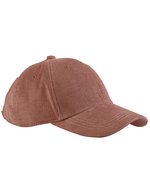 EarthAware® Organic Cord Baseball Cap – Redwood