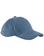 EarthAware® Organic Cord Baseball Cap – Slate Blue