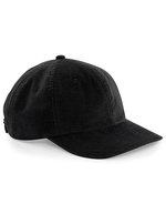 Beechfield Heritage Cord Cap aus Baumwolle, Black One Size, CB682 – Bild 2