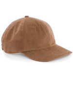 Beechfield Heritage Cord Cap aus Baumwolle, Black One Size, CB682 – Camel
