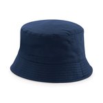 Beechfield Wendbarer Bucket Hat aus Baumwoll-Twill, Black/Light Grey L/XL, CB686 – Bild 3