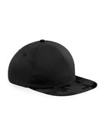 Beechfield Camo Snapback Cap mit Fünf-Segmenten-Design, Black/Jungle Camo One Size, CB691 – Black/Midnight Camo