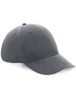 Beechfield Recyceltes Pro-Style Cap mit Belüftung, Black One Size, CB70 – Grafite Grigio