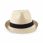 Beechfield Chapeau Trilby Festival en paille de papier, Natural S/M, CB720 – image 3