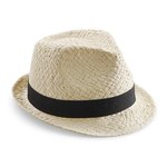 Beechfield Festival Trilby Hut aus Papierstroh, Natural L/XL, CB720 – Bild 4