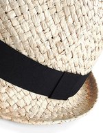 Beechfield Festival Trilby Hut aus Papierstroh, Natural L/XL, CB720 – Bild 5