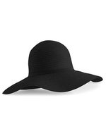 Beechfield Marbella Sonnenhut mit breiter Krempe – Black