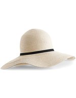 Beechfield Marbella Sonnenhut mit breiter Krempe – Natural