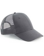 Beechfield Recyceltes 6 Panel Trucker Cap, Black One Size, CB75R – Graphite Gris