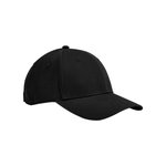 Beechfield Bio-Baumwolle 6-Panel Cap für Kinder, Black One Size, CB821B – Bild 3